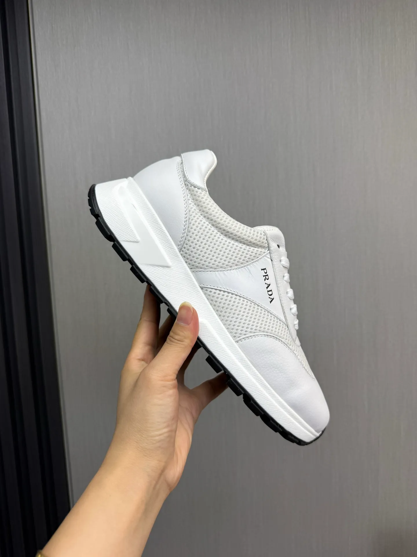 Men's shoes 💰560💰 [PRADA] Hot-selling men's shoes shipped 👏Official website synchronized ⬆️ Original cowhide fabric + cowhide lining, cowhide feet 🐮 1:1 shipment ✔️Original original bottom, 38-45 (45. Customized, non-refundable)